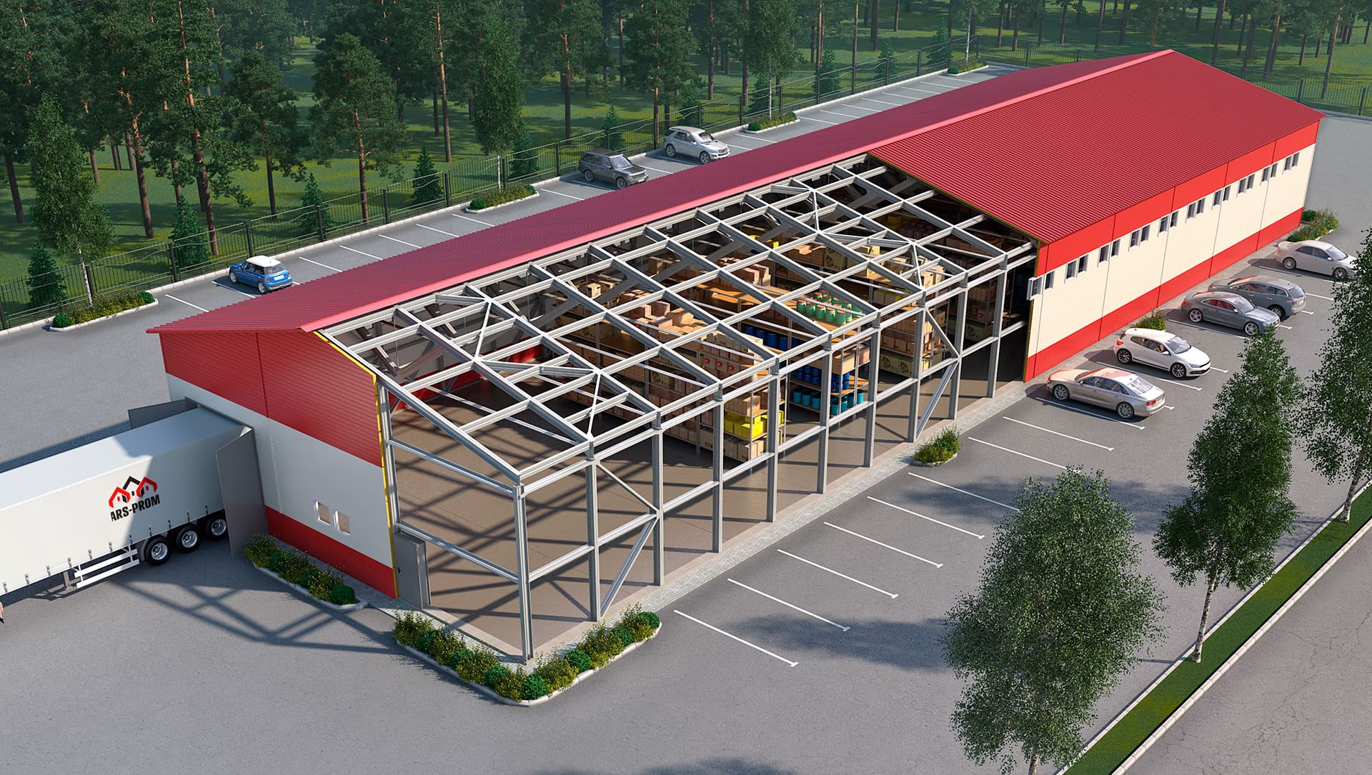 Проектирование промышленного комплекса